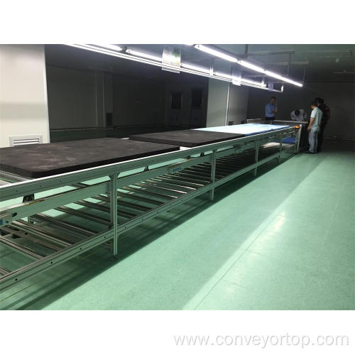 Powered Roller Conveyor TV Assembly Line